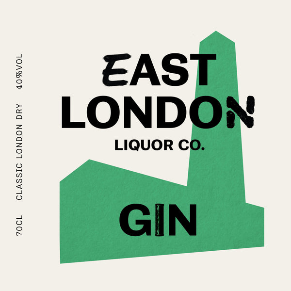 East London Gin, 40% ABV