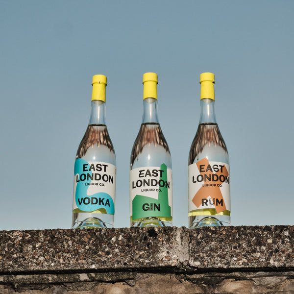 Gins, rums and vodka