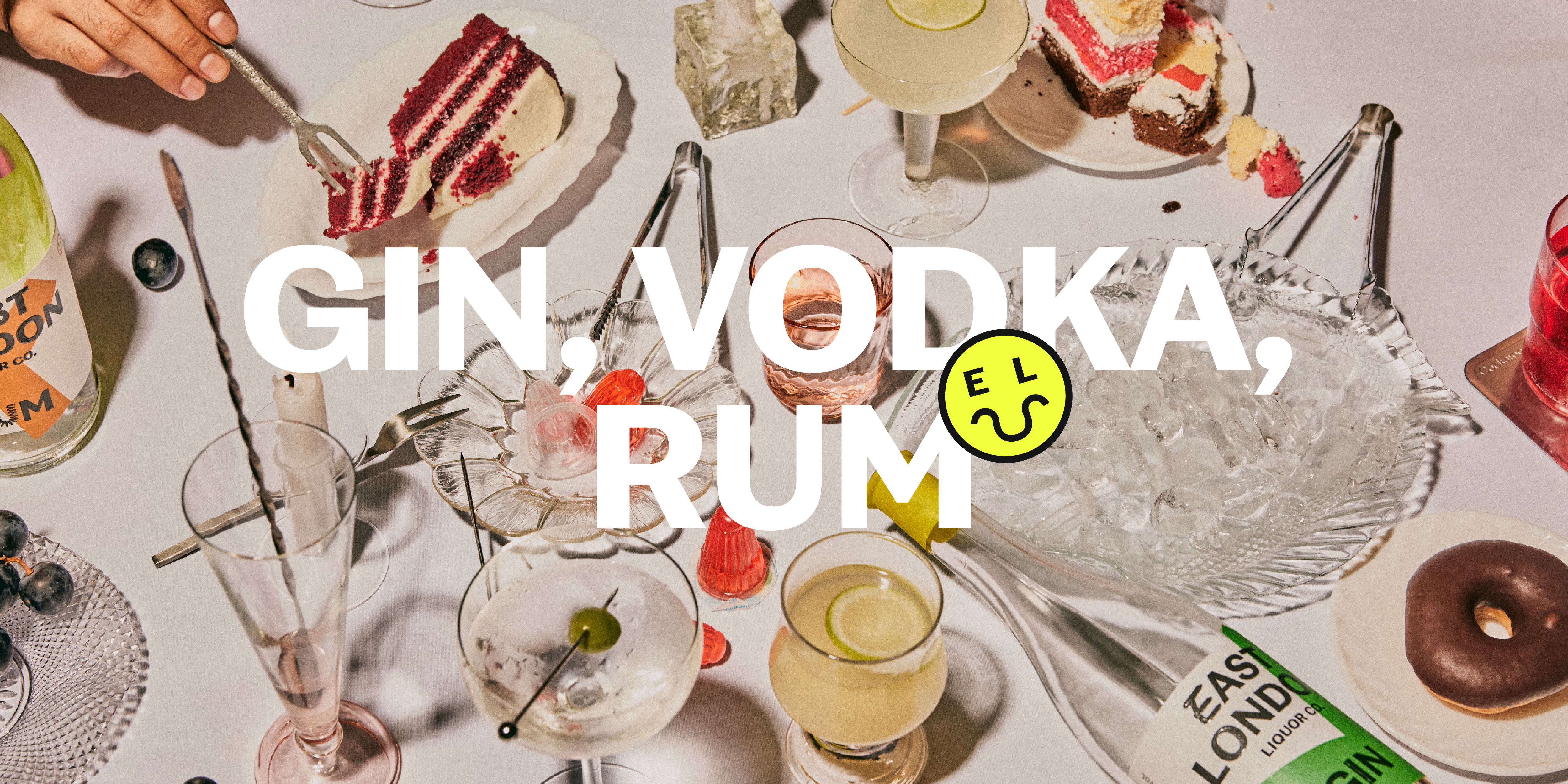 Gin, Vodka & Rum
