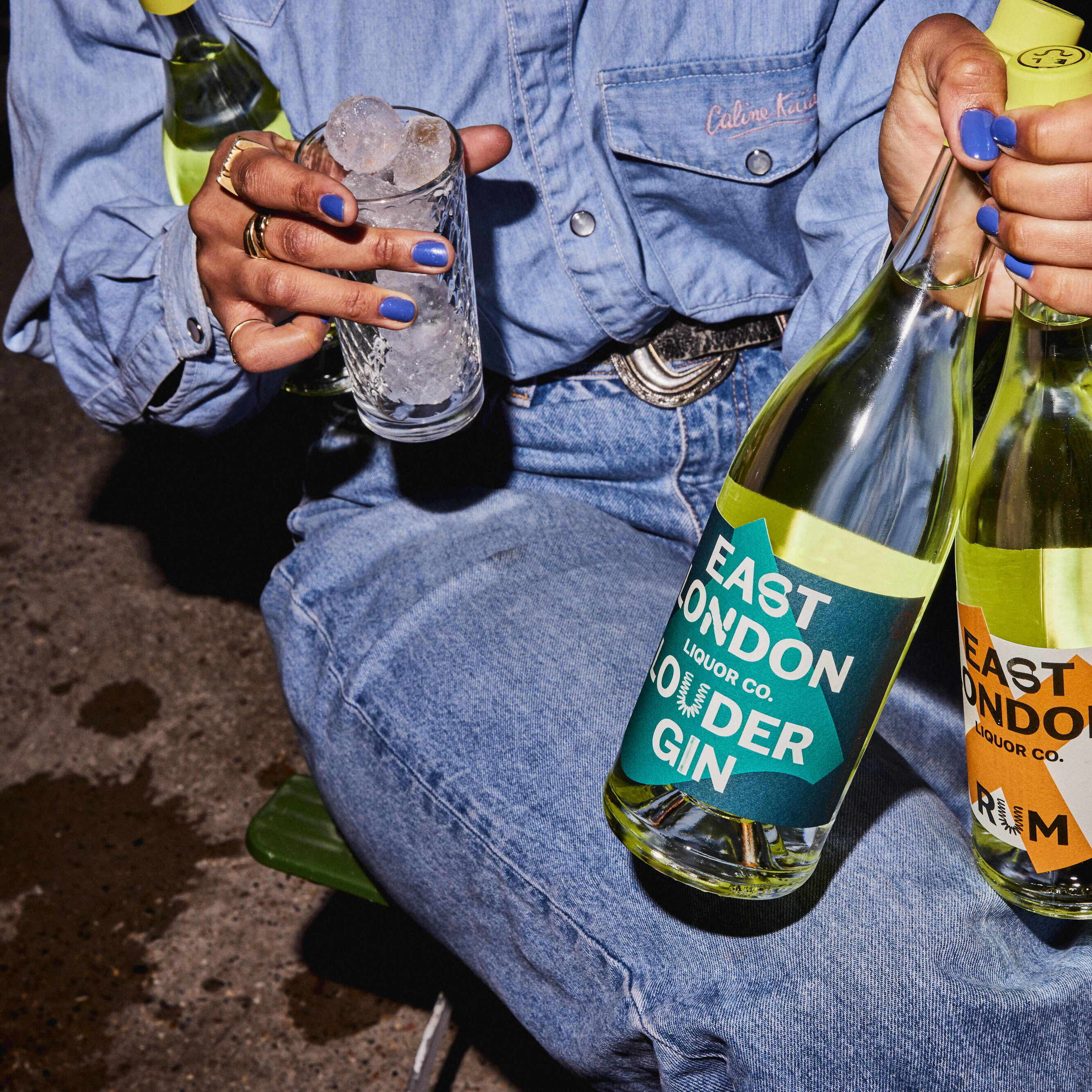 East London Louder Gin, 47% ABV