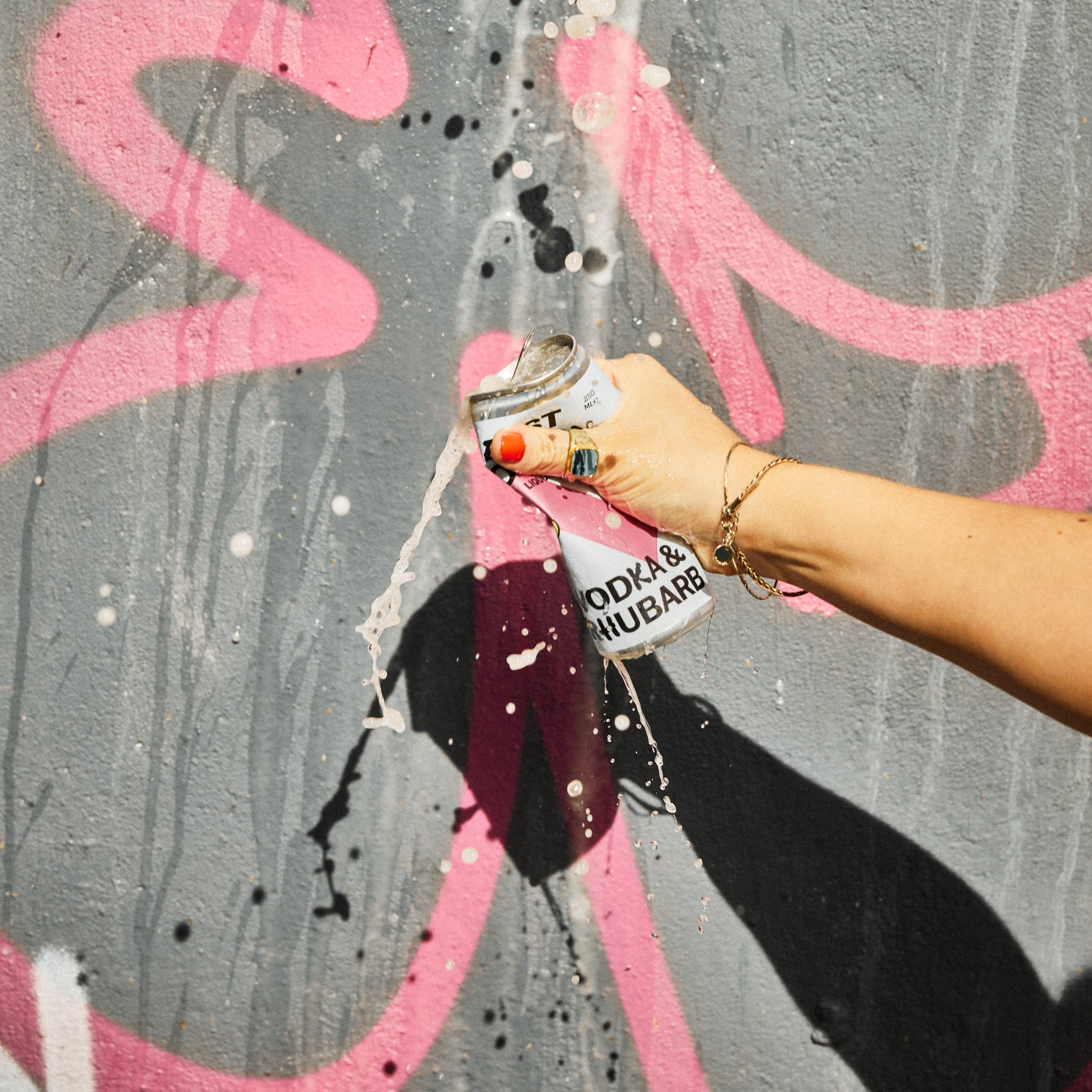 12 Cans of East London Vodka & Rhubarb, 4.6% ABV