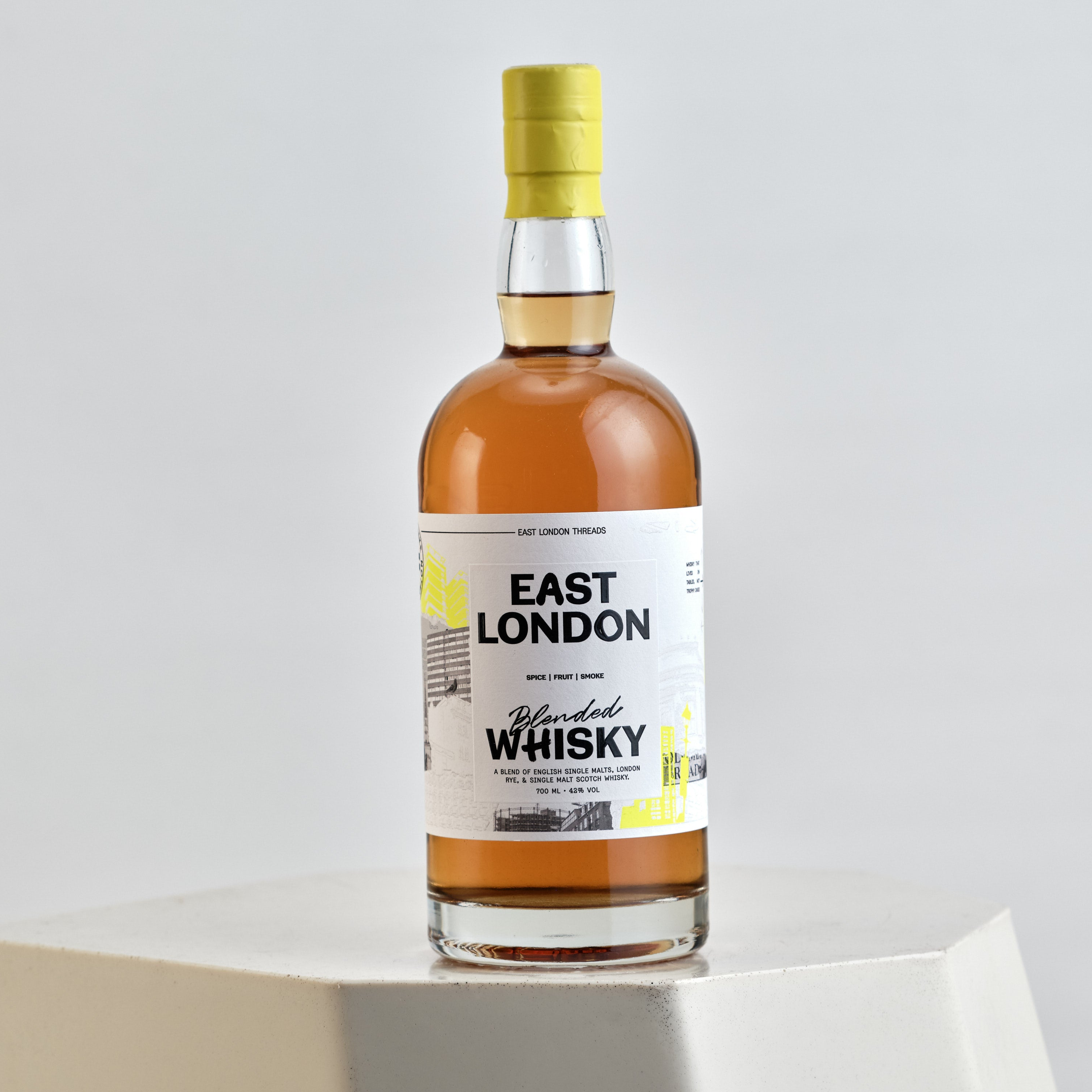 EAST LONDON THREADS: BLENDED WHISKY 42% ABV