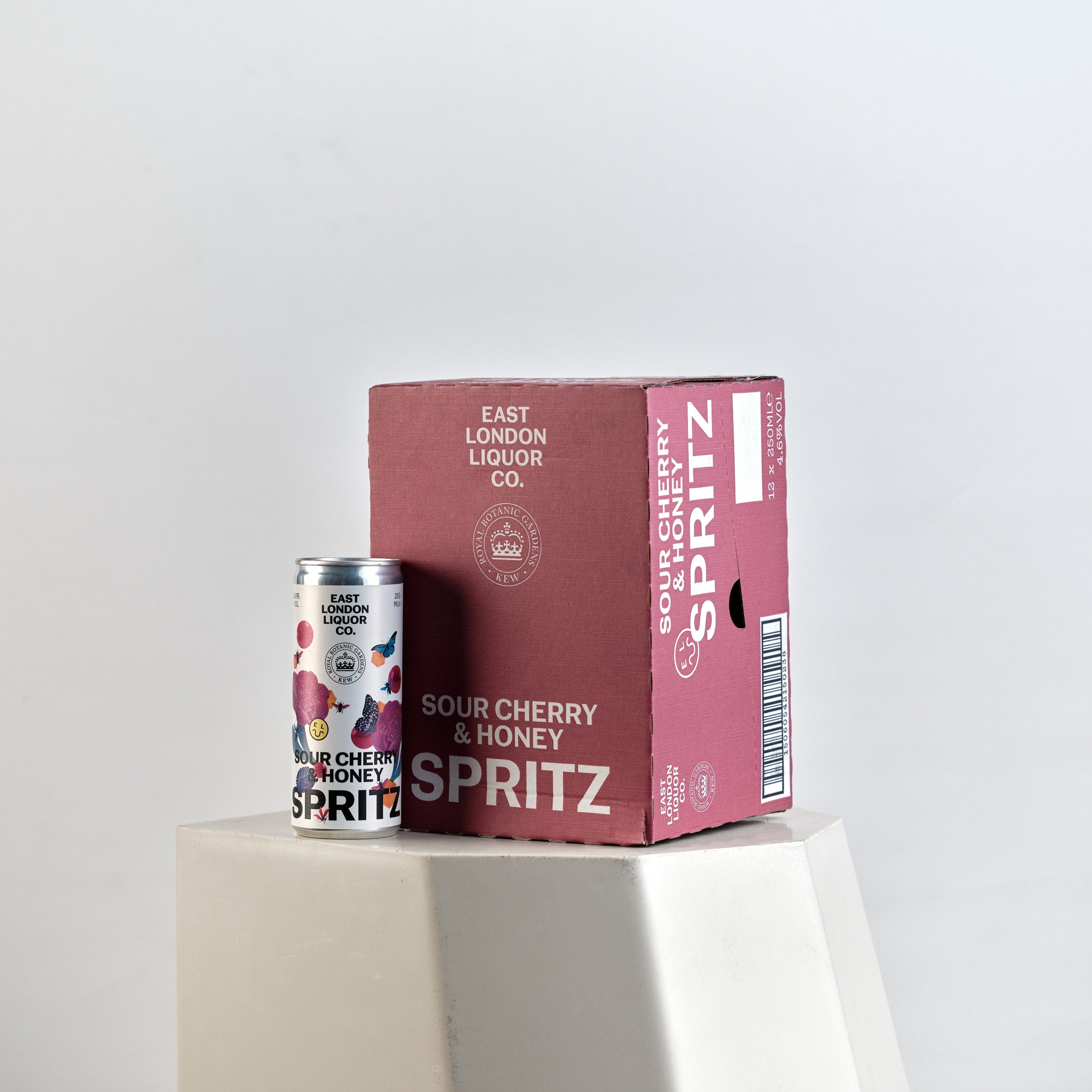 12 Cans Of East London Sour Cherry & Honey Spritz 4.6% ABV