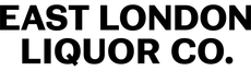 East London Liquor Company Black Text logo
