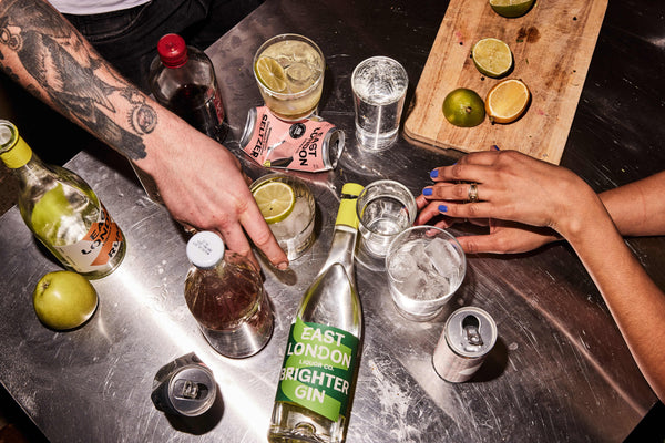 East London Brighter Gin, 45% ABV