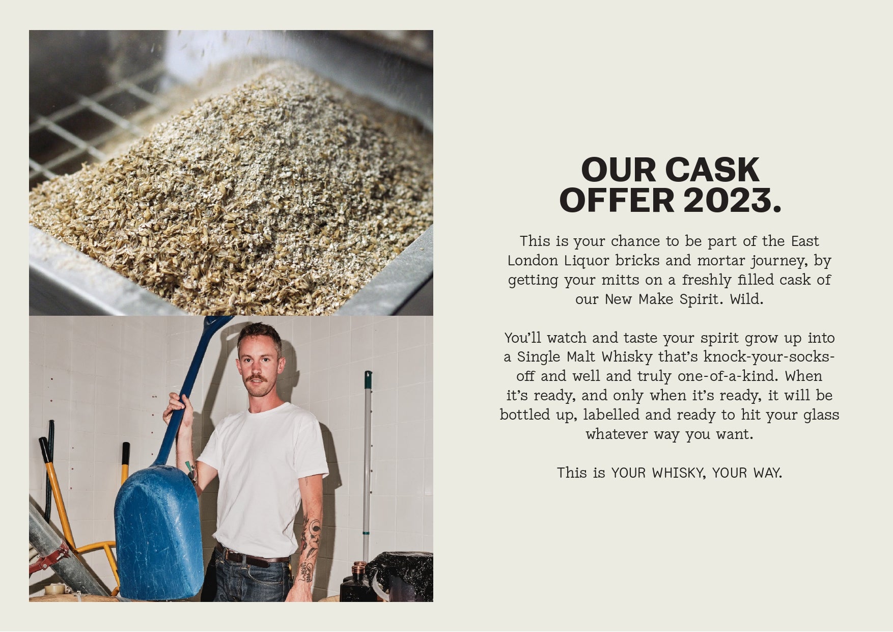 Whole Cask: Your Single Malt, New French Oak Cask