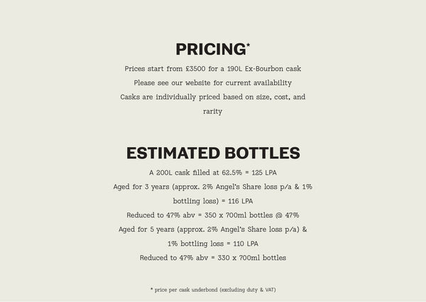 Whole Cask: Your Single Malt, NEOC M+ Regenerated French Oak Cask