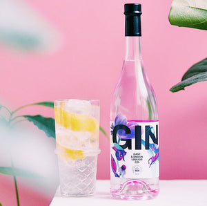 East London Liquor and Royal Botanic Gardens, Kew Gin Bottle